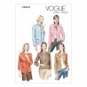 Vogue Sewing Pattern V7975 Women's Jackets Blazers with Variations