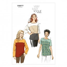 Vogue Sewing Pattern V8877 Women's Misses' Top
