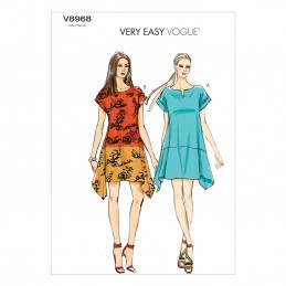 Vogue Sewing Pattern V8968 Women's Loose-Fitting Dress