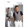 Vogue Sewing Pattern V8987 Men's Waistcoat Vest