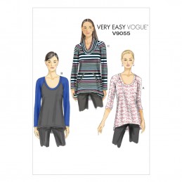 Vogue Sewing Pattern V9055 Women's Pull-Over Top