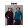 Butterick Sewing Pattern 6596 Misses' Fitted Jackets with Side Zip