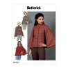 Butterick Sewing Pattern 6603 Misses' Semi Fitted Capes Poncho Cover Up