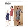 Butterick Sewing Pattern 6621 Women's Twist Or Knot Dress (Dis)