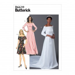 Butterick Sewing Pattern 6639 Women's Special Occasion Dresses