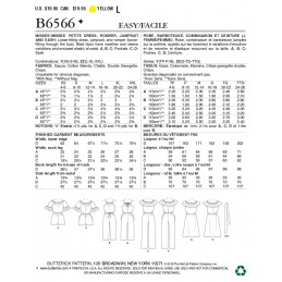 B6566, Butterick Patterns, Sewing Patterns
