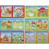 100% Cotton Fabric Nutex Old MacDonald Farm Book Panel 90cm x 112cm