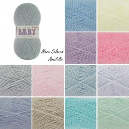 King Cole Big Value Baby DK Double Knit with a Twist Weight 100g