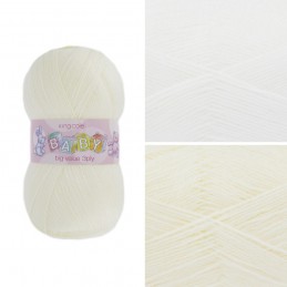 King Cole Big Value Baby 3Ply Wool Yarn 100% Premium Acrylic Weight 100g