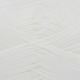 King Cole Big Value Baby DK Wool Yarn 100% Premium Acrylic Weight 100g White 