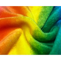 Rainbow Super Soft Cuddle Fleece Pet Blanket Pride LGBT 147cm Wide