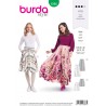 Burda Sewing Pattern 6386 Style Misses' Full Skirt Perfect for Summer Wear