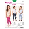 Burda Sewing Pattern 9415 Style Children's Leggings For All Occasions