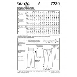 Burda Style Misses' Midi Length Retro Feminie Skirt Sewing Pattern 6766
