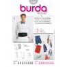 Burda Sewing Pattern 3403 Style Assorted Mens Vest Bow Tie Ascot Lining