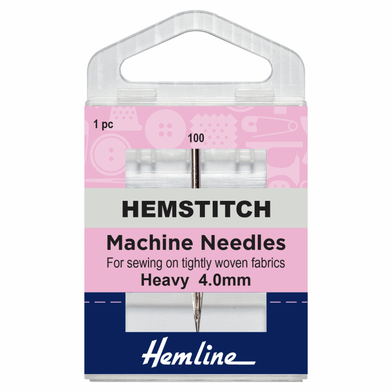 Hemline Hemstitch Machine Needle Medium 100/16