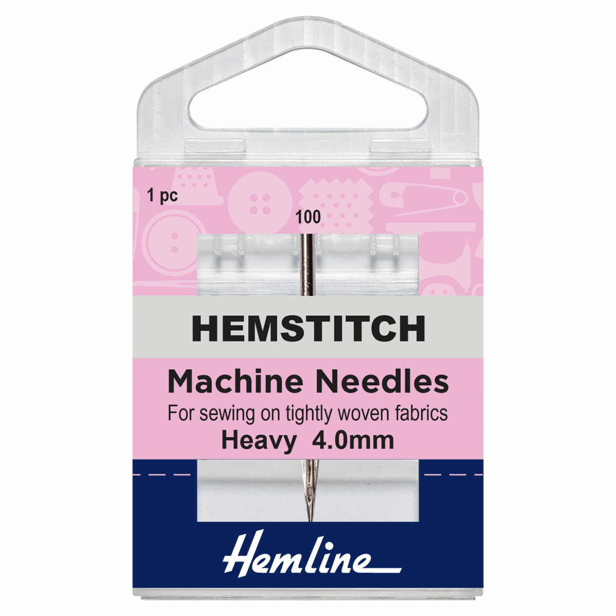 Hemline Hemstitch Machine Needle Medium 100/16
