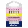 Hemline Metalfil Metallic Sewing Machine Needle Medium 80/12 Klasse