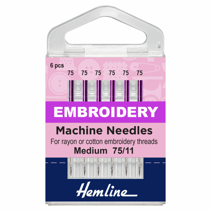 Hemline Embroidery Machine Needles Various Styles And Types