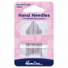 Hemline Household Assorted Hand Sewing Needles 12 Pack