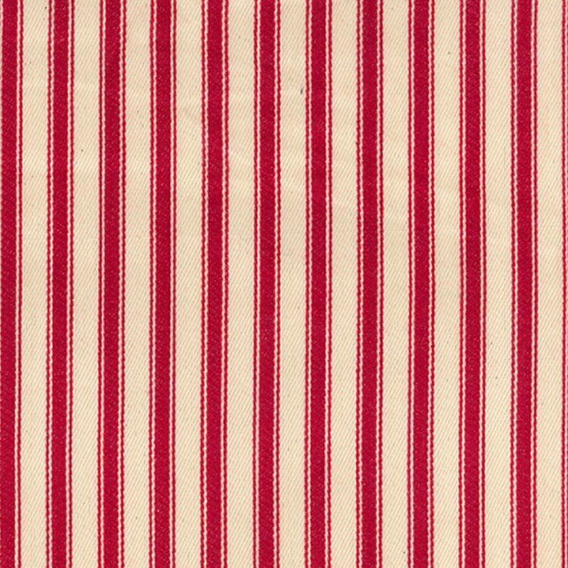 8mm Fashion Ticking Stripe Lines 100% Cotton Yarn Fabric