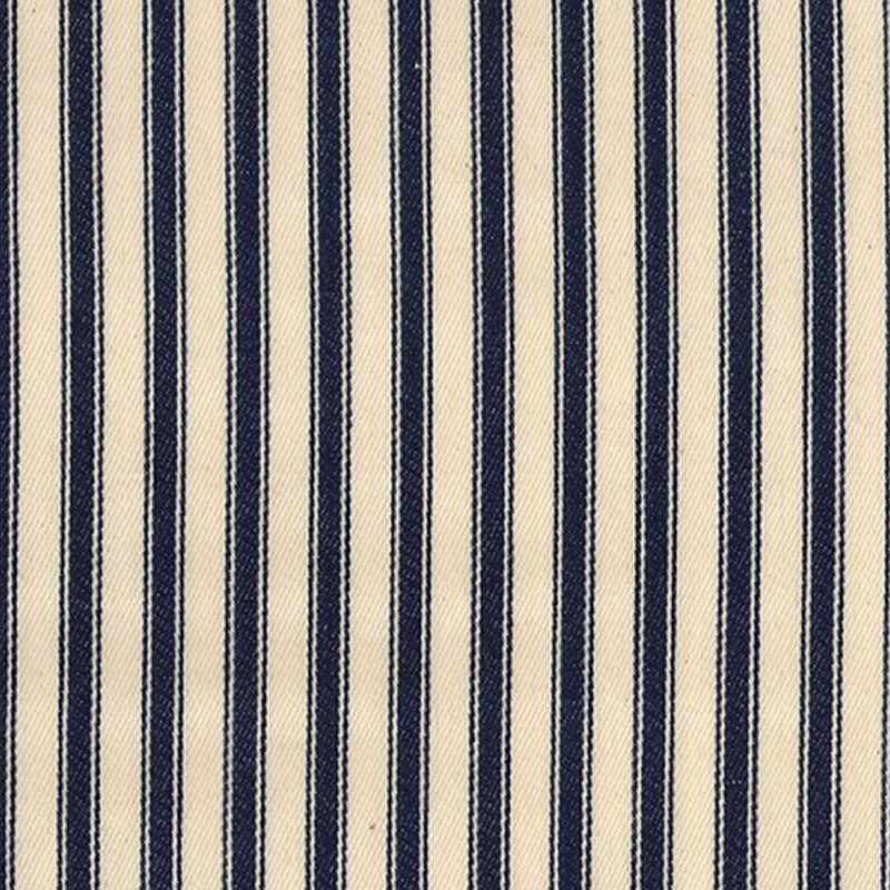 8mm Fashion Ticking Stripe Lines 100% Cotton Yarn Fabric