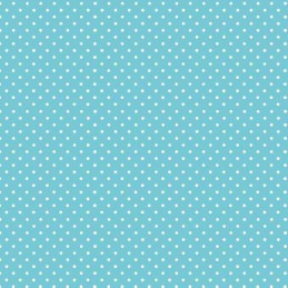 Sky Basic Spot Polka Dots 100% Quality Cotton Quilting Patchwork Fabric (Makower)
