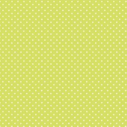 Kiwi Basic Spot Polka Dots 100% Quality Cotton Quilting Patchwork Fabric (Makower)