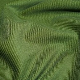 Olive Plain 21 Wale Cotton Corduroy Fabric John Louden Soft Needlecord 140cm Wide