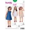 Burda Sewing Pattern 9420 Toddlers Child's Summer Swing Dress