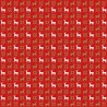 100% Cotton Fabric Christmas Reindeer In Lines Xmas Festive 140cm Wide