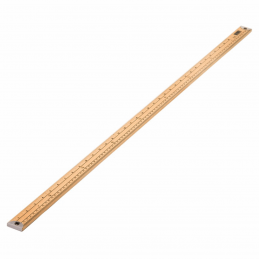 Wooden Metre Stick Imperial / Metric Ruler (NEW)