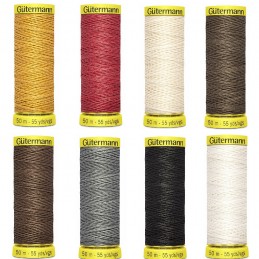 Gutermann Linen Thread 50m Craft Sewing