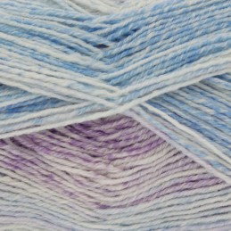 King Cole Drifter 4Ply Knitting Crochet Yarn Cotton Wool Acrylic Blend 100g Bluebell