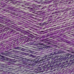 King Cole Drifter 4Ply Knitting Crochet Yarn Cotton Wool Acrylic Blend 100g Orchid