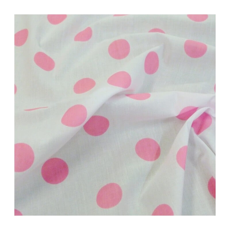 26mm Polka Dots Spots Polycotton Fabric
