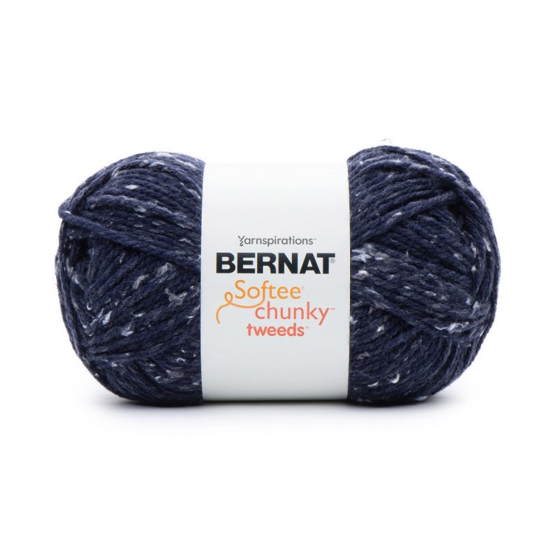 Bernat 300g Softee Chunky Tweed Yarn Acrylic Viscose Mix