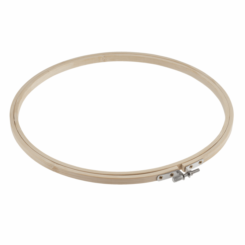 14" Trimits Screw Embroidery Bamboo Hoop Various Sizes Hand