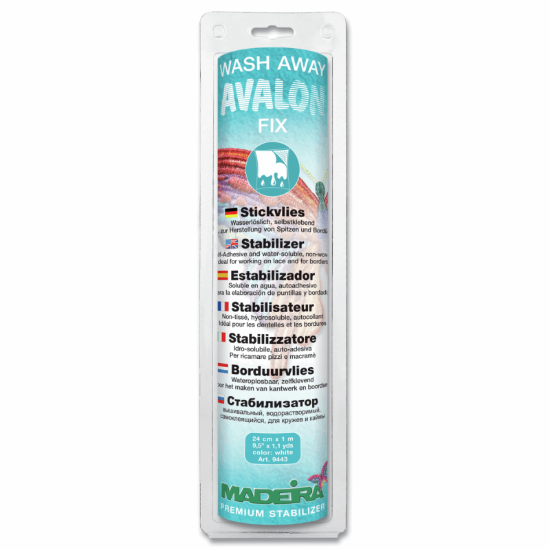 Madeira Stabilizer: Wash-Away: Avalon Fix,Plus,Ultra or Film