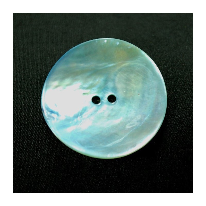 34mm Sea Shell Buttons Coat Pearl Dress Clothing