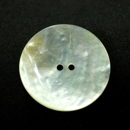 White 34mm Sea Shell Buttons Coat Pearl Dress Clothing