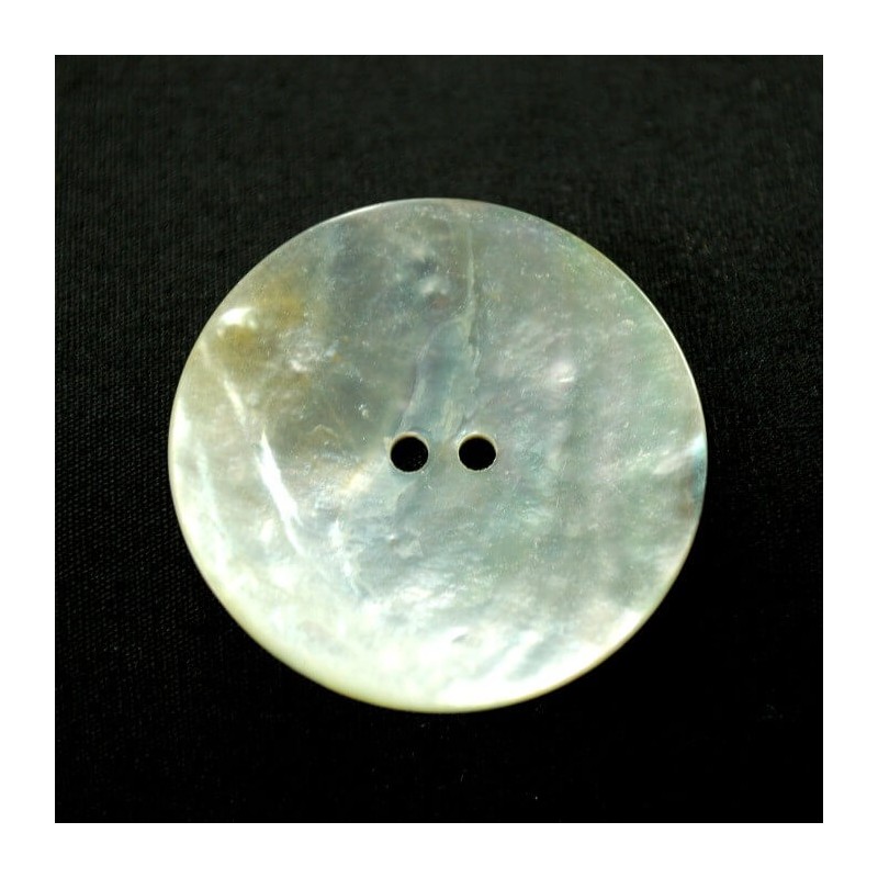 34mm Sea Shell Buttons Coat Pearl Dress Clothing