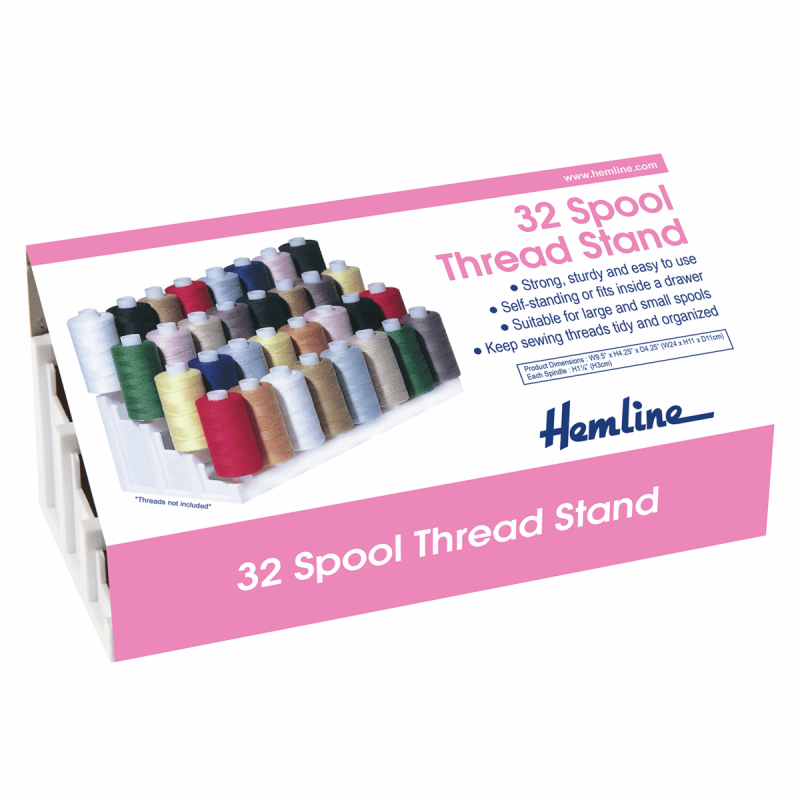 Hemline 32 Spool Rack Thread Stand Large & Small Spools