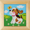 Orchidea Needlepoint Tapestry Kit Wooden Frame Beginners Animals Dog Cat Duck