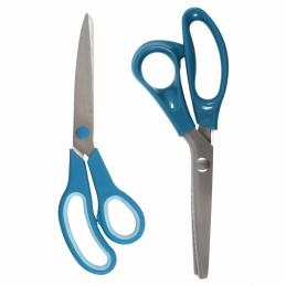 Trimits Scissors Set: 2 Piece: 10" Dressmaking Shears & 9" Pinking Shears