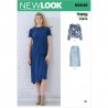 New Look Sewing Pattern 6646 Misses' Knit Tops and Skirts
