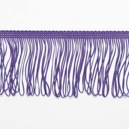 Dark Purple Looped Dress Fringe Fringing 1" to 12" Trim Trimming