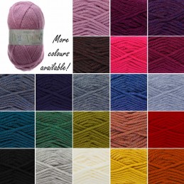 King Cole Big Value Super Chunky Wool Yarn Knitting 100% Premium Acrylic 100g