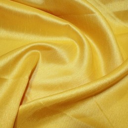 Sunshine Satin Backed Shantung Dupion Faux Silk Dress Fabric Lightweight 146cm Wide