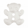 ABC Buttons 18mm Teddy Bear 2 Hole Polyester 24 Lignes